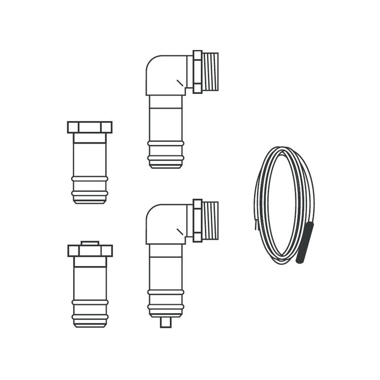 Vaillant Hydraulikanschluss-Set VFK 135/3 VD / 140/3 VD, zum Anschluss eines Kollektorfeldes mit Rohrleitung DN 15 (nur für Systeme mit auroFLOW plus) 0010033828
