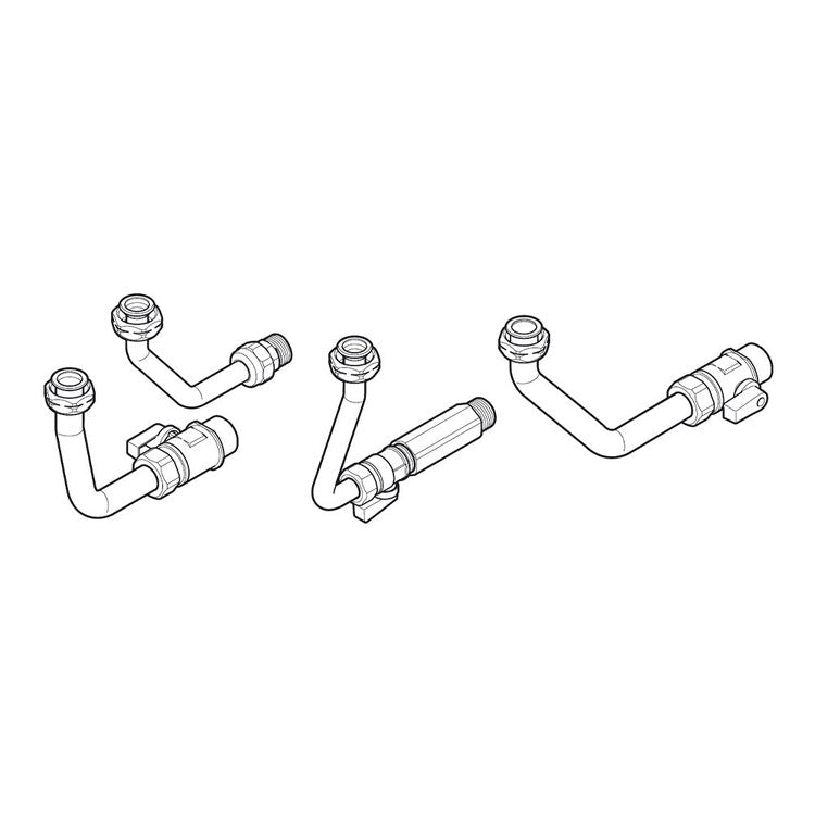 Vaillant Set Rohre und Armaturen für Heizung und Warmwasser ecoTEC intro 0010031983