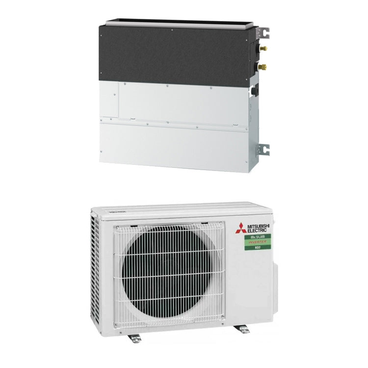 Mitsubishi Unterputz-Bodeninneneinheit Monosplit-Inverter, Monosplit-Außengerät 2,5 kW Innengerät 9000 BTU SFZ-M SFZ-M25VA+SUZ-M25VA