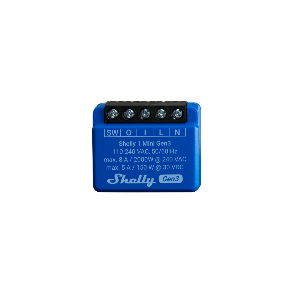 Shelly 1 Mini Gen3 Smart-Relais
