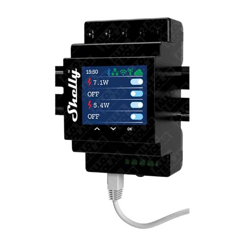 Shelly Pro 4PM - Vernetzter Schalter auf DIN-Schiene, W-Fi