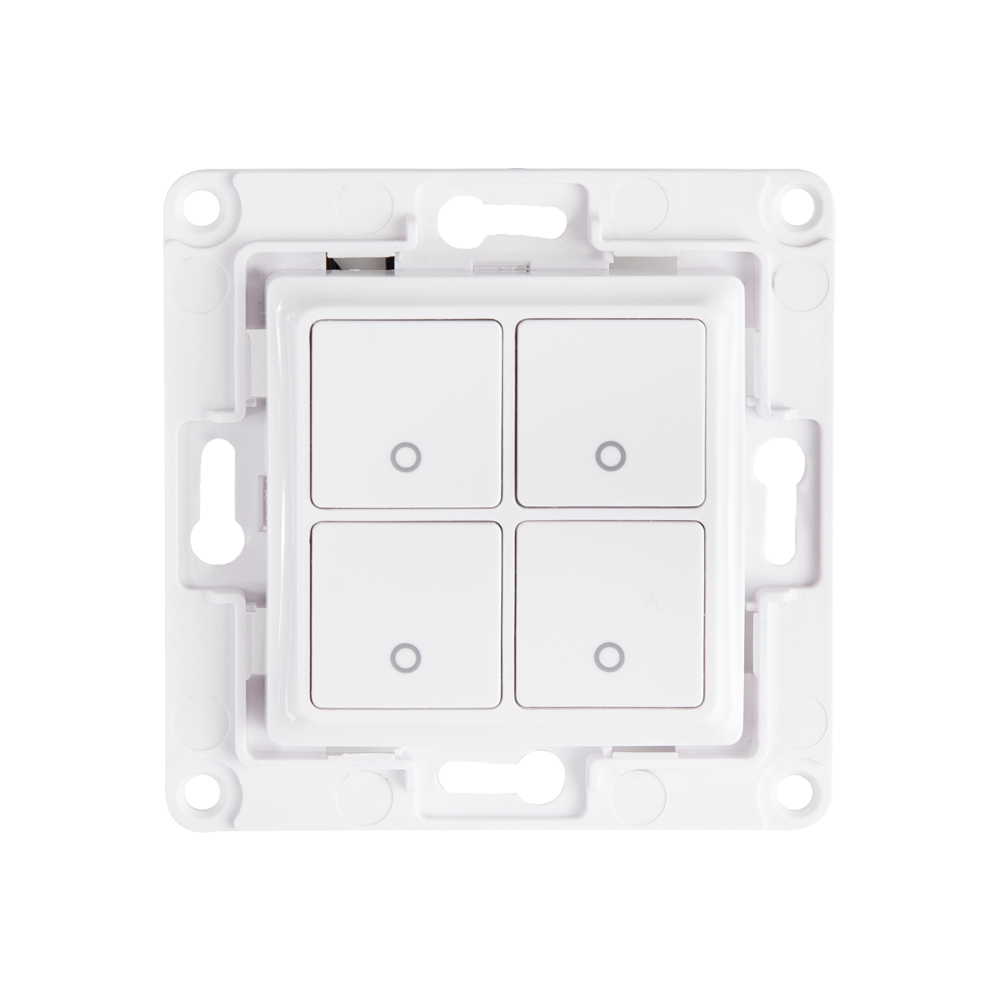 Shelly Wall Switch Wandtaster 4-fach, weiß