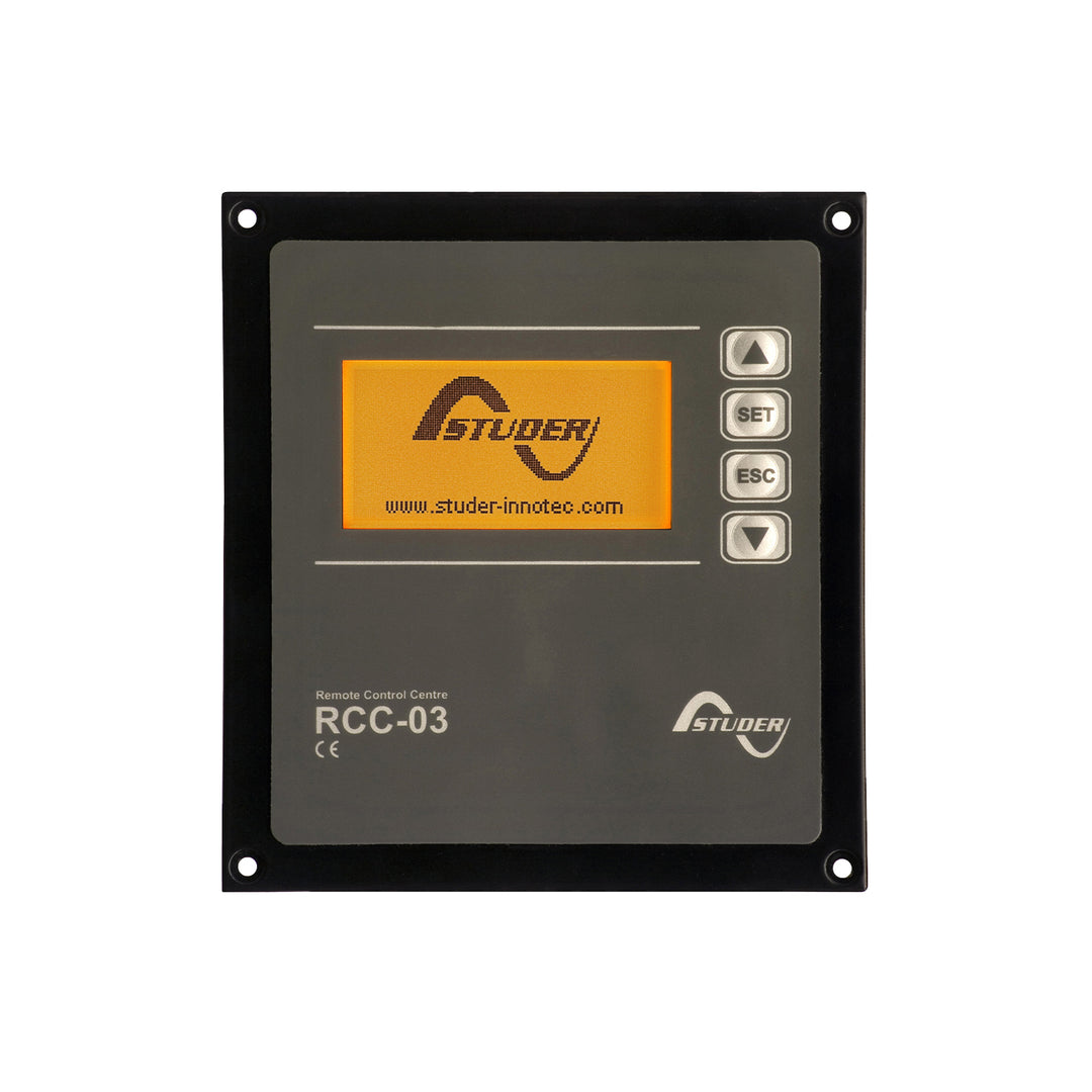Studer RCC-03 Fernbedien- und Programmiereinheit für Xtender/Vario, Schalttafel-Einbauversion