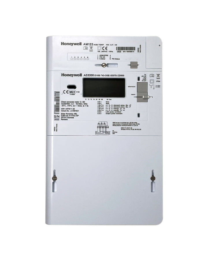 Honeywell AS3500 Energiezähler-Kit mit Modem, Wandlermessung 200/5 A