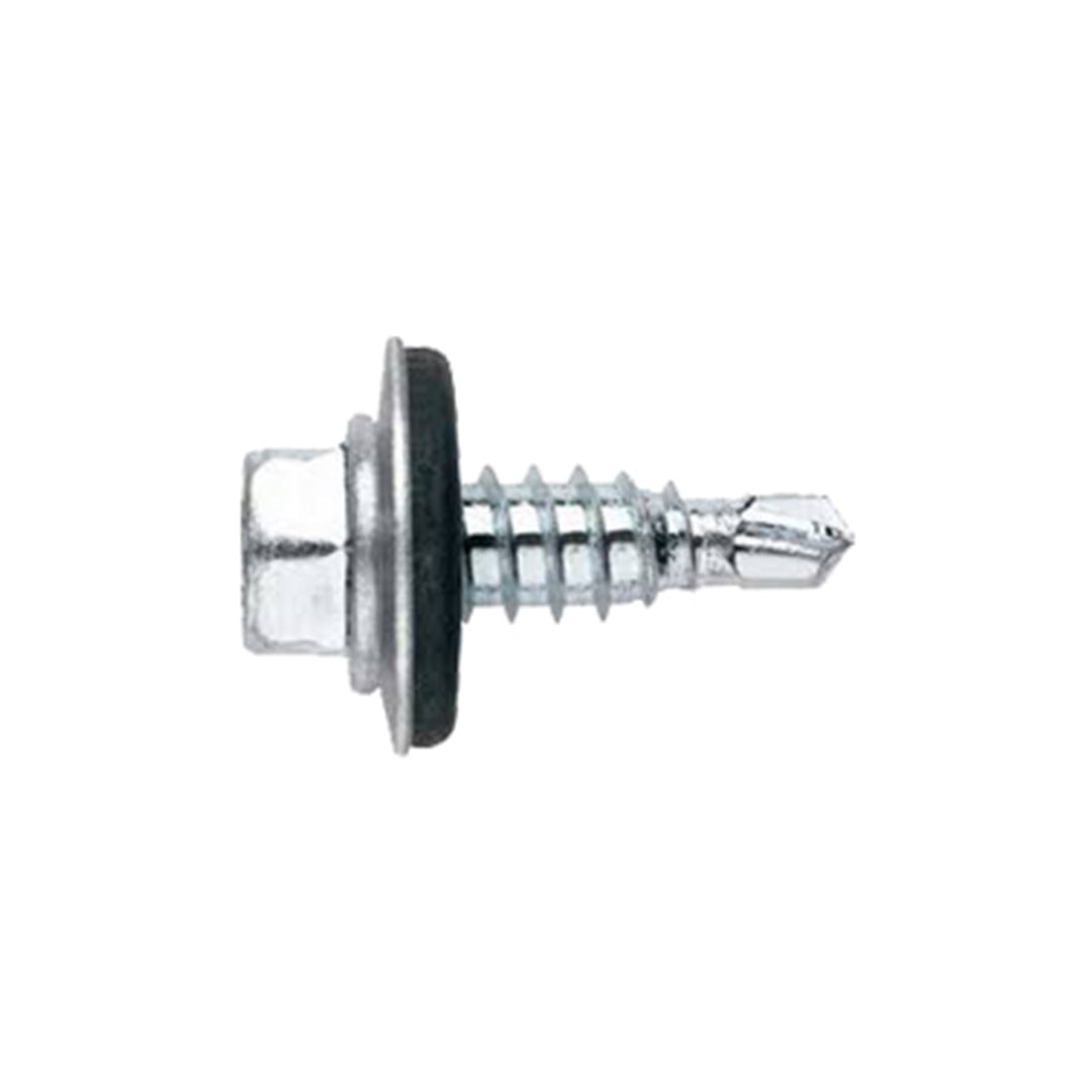 Sunfer S42 Bohrschraube 6,3 × 20 mm mit EPDM-Dichtscheibe für Metall- und Sandwichdach