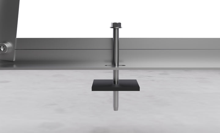 Titan Frame TF-EPDM Gummiunterlage für Dreieck-Aufständerung, 38 × 35 mm