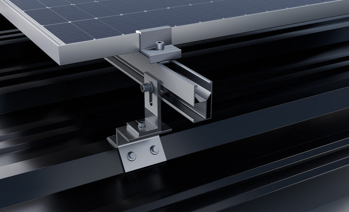 Titan Frame TF-SWP Halter für Sandwichpaneel-Dächer, Aluminium eloxiert