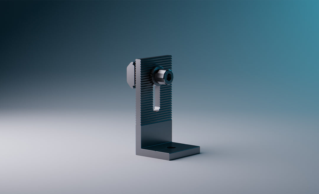 Titan Frame TF-ADTL L-Adapter M10 für Profilbefestigung, Aluminium eloxiert