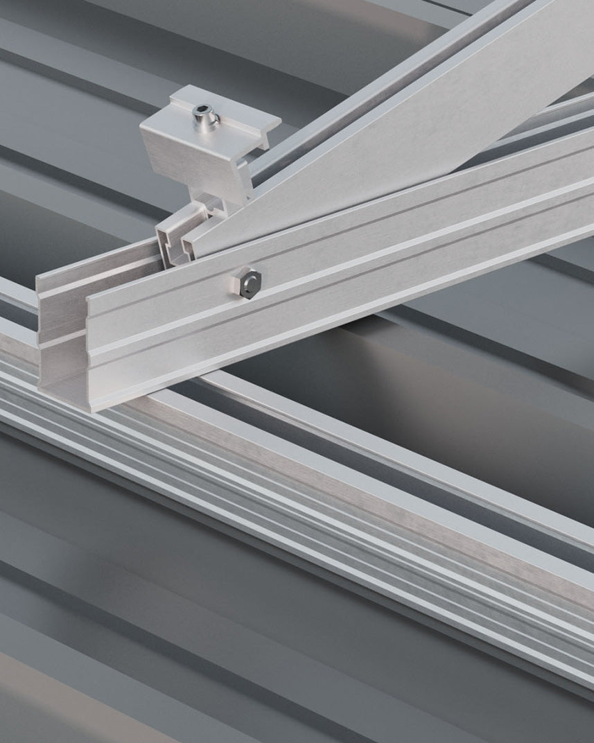 Sunfer G3-4800-C Montageprofil G3 Aluminium 4800 mm (roh)