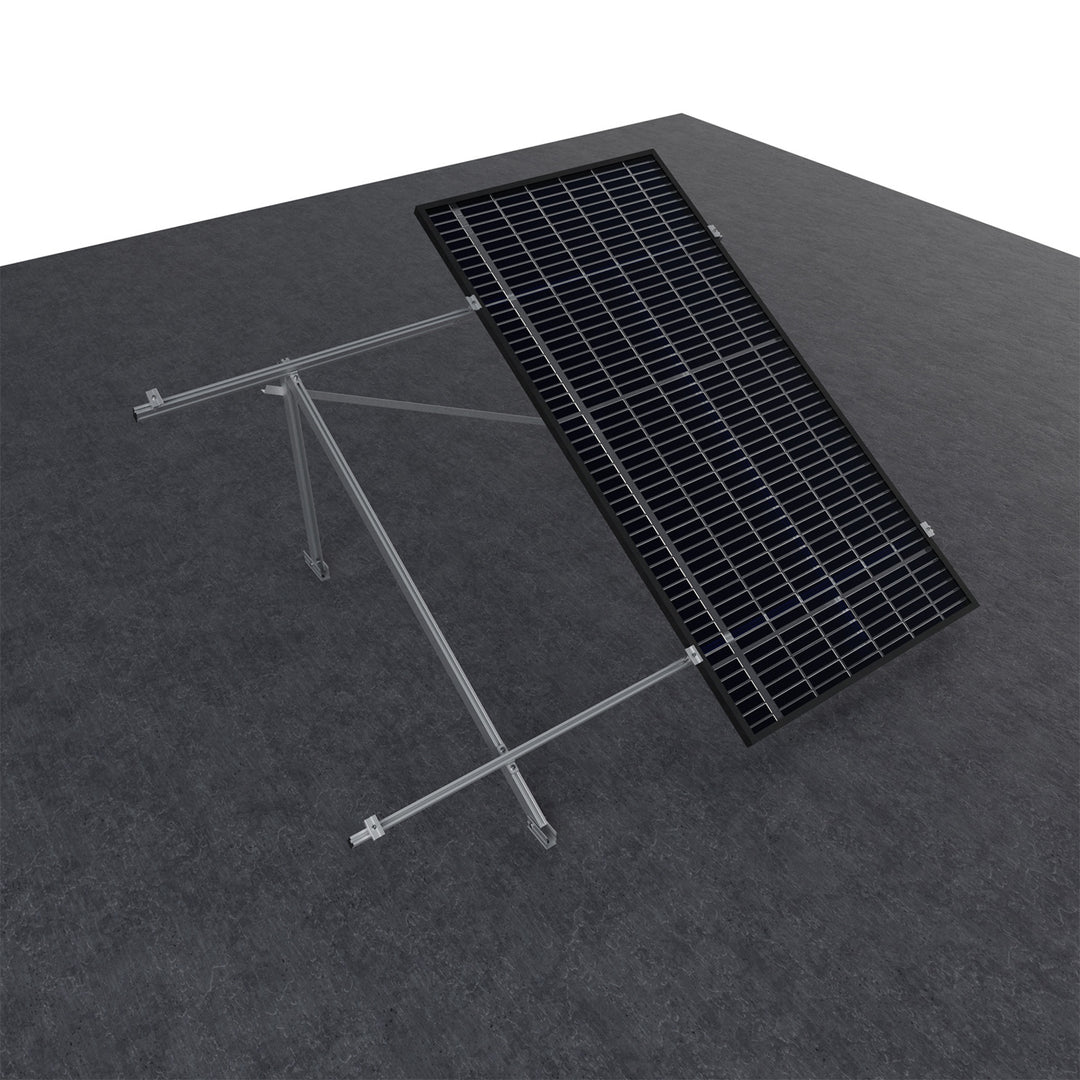 Sunfer 09V2-30-C Aufständerung offen 30° für 2 Module vertikal (roh)
