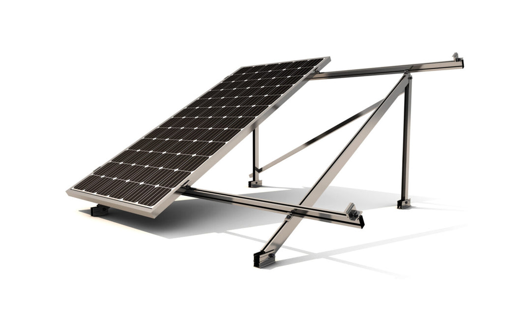 Sunfer 09V2-30-C Aufständerung offen 30° für 2 Module vertikal (roh)