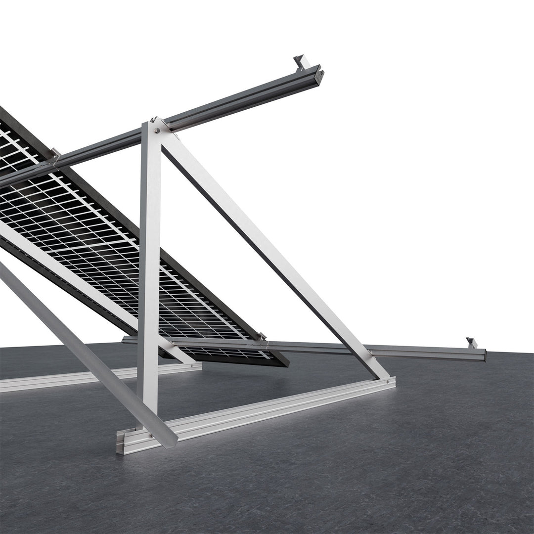 Sunfer 11V1-15-C Aufständerung geschlossen 15° für 1 Modul vertikal (roh)