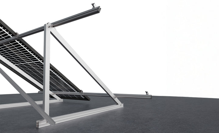 Sunfer 11V3-15-C Aufständerung geschlossen 15° für 3 Module vertikal (roh)