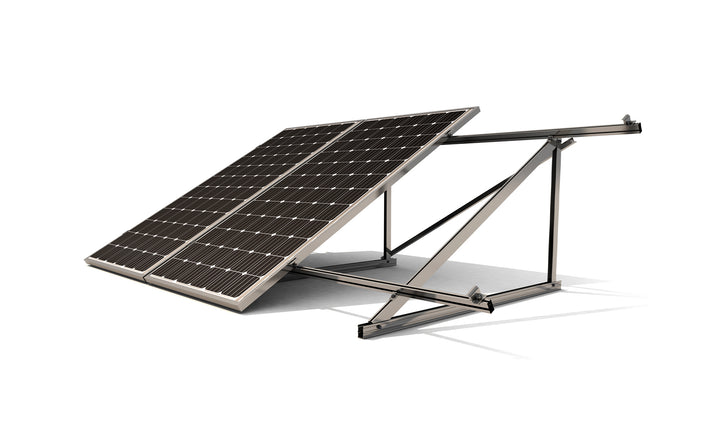 Sunfer 11V6-15-C Aufständerung geschlossen 15° für 6 Module vertikal (roh)