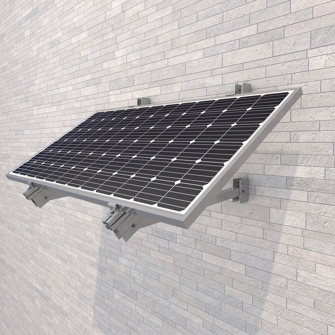 Sunfer 15H1-30/35-C Fassaden-Aufständerung offen 30–35° für 1 Modul horizontal (roh)