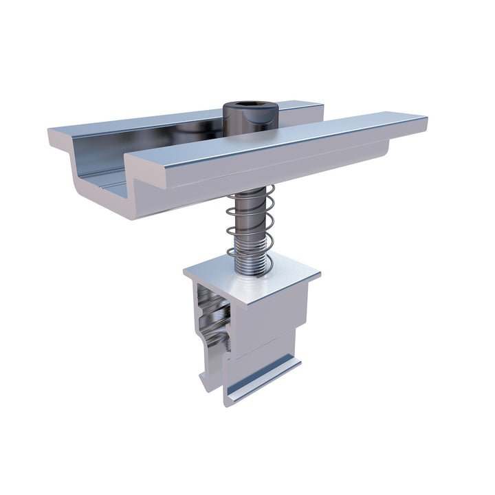 Sunfer S15-C Verbindungskit für G1-Dachprofile, Aluminium (roh)