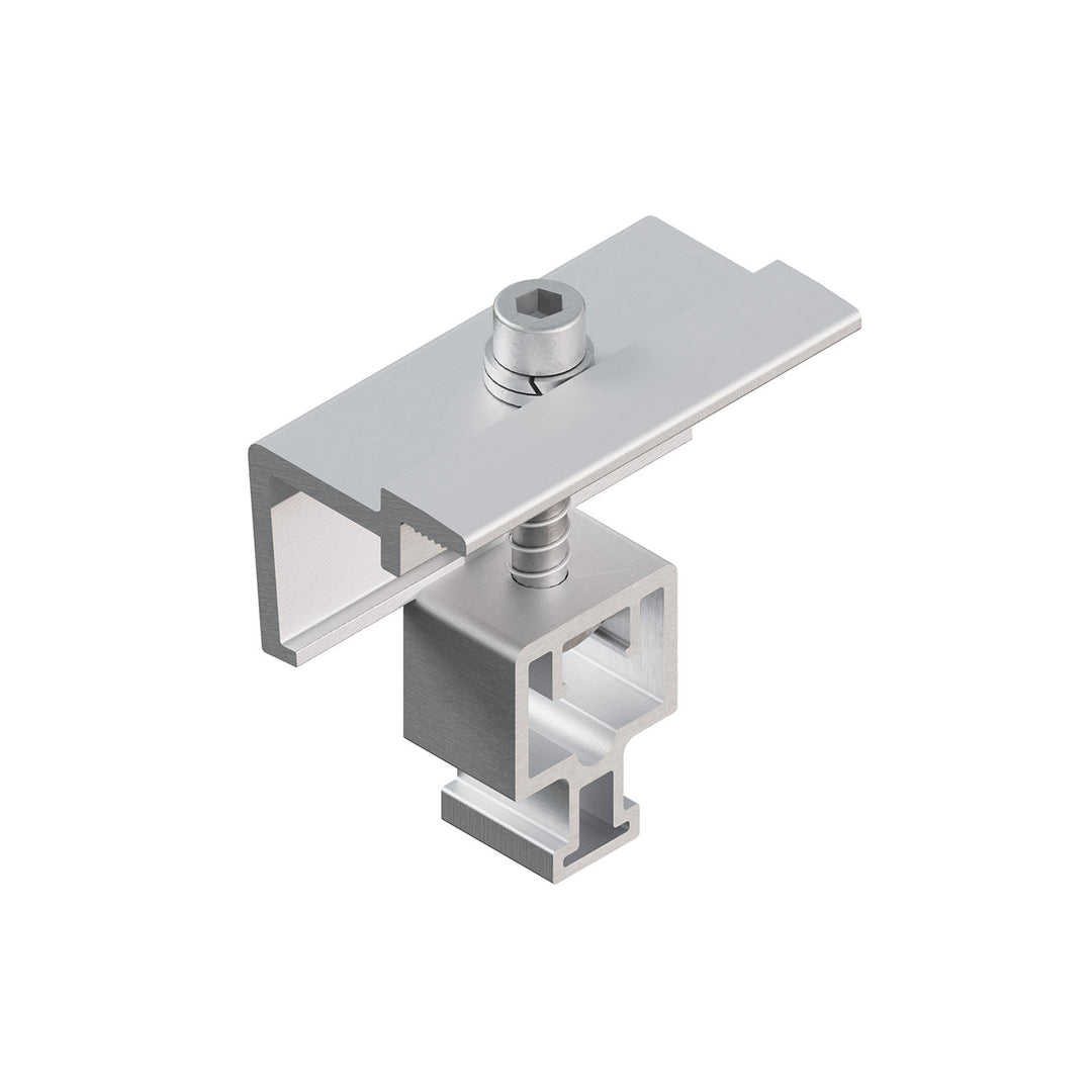 ESDEC - ENSTALL S01-250-CL-C Dachmontageset mit Edelstahl-Stockschrauben 250 mm für 3 Module