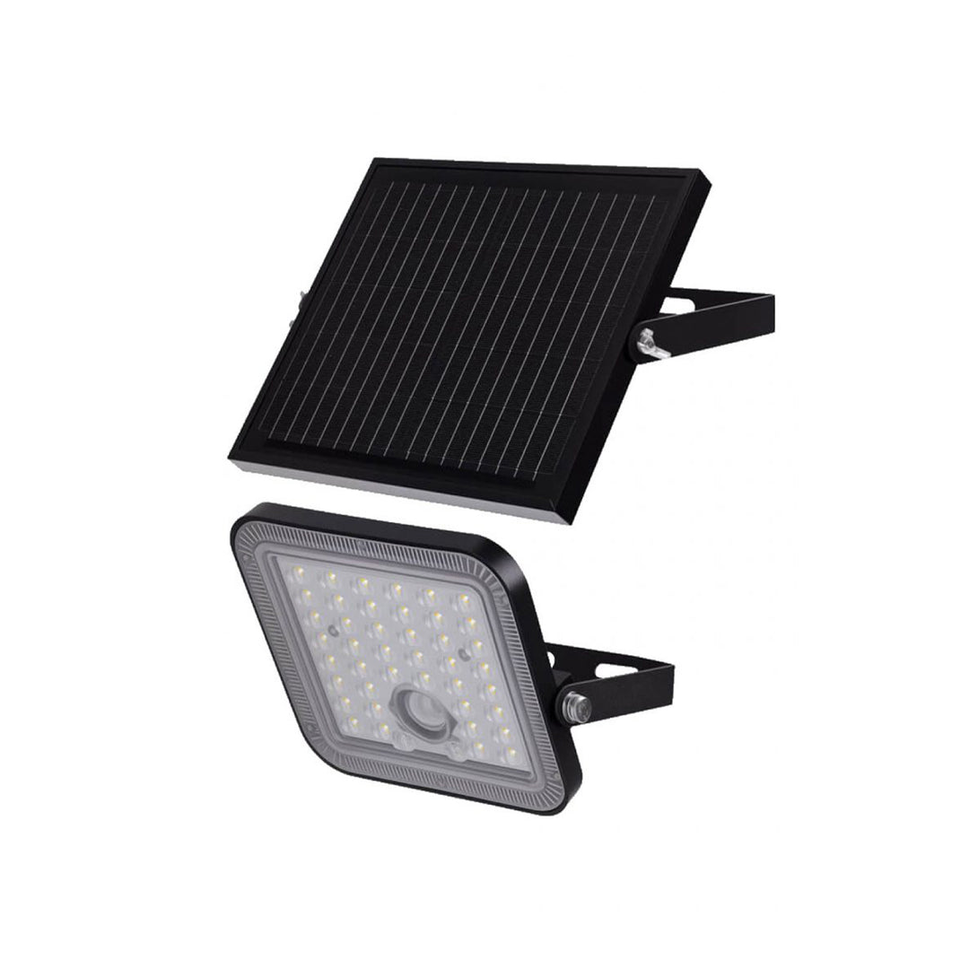 THALEOS THAPROJ10WMONO Solar-LED-Strahler 10 W, 3000 K