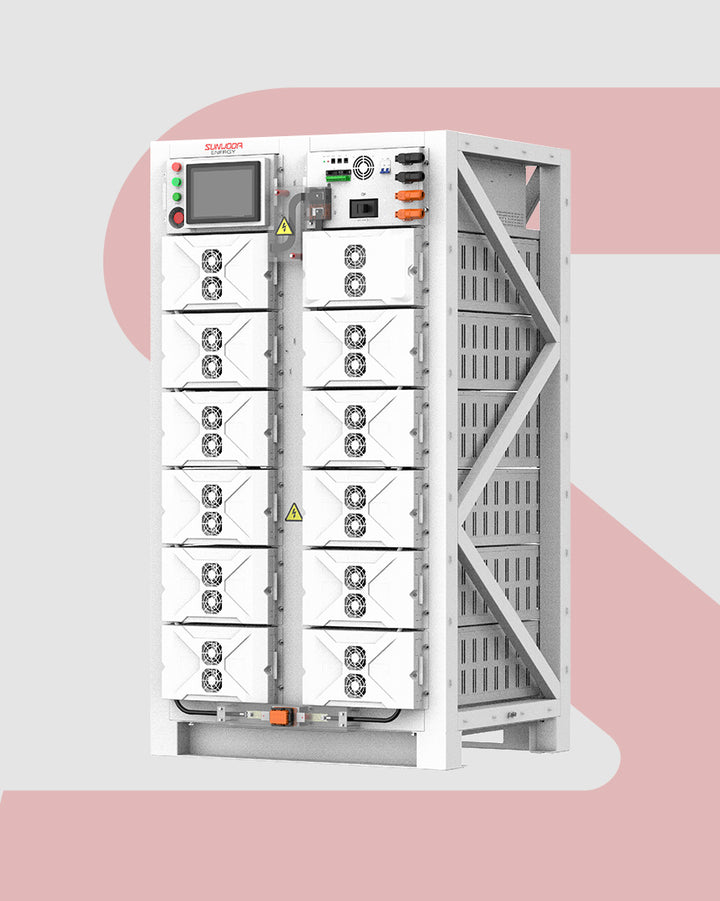 Sunwoda Oasis Rack Pro+ CIESS-120-RP Gewerbe-Batteriespeicher 120 kWh