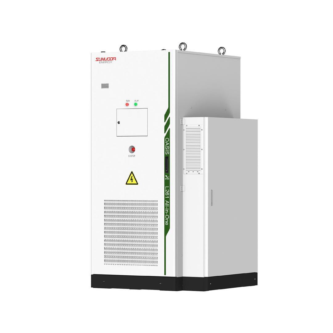 Sunwoda Oasis A261 All-in-One Gewerbe-Batteriespeicher (BESS), LiFePO4, flüssigkeitsgekühlt