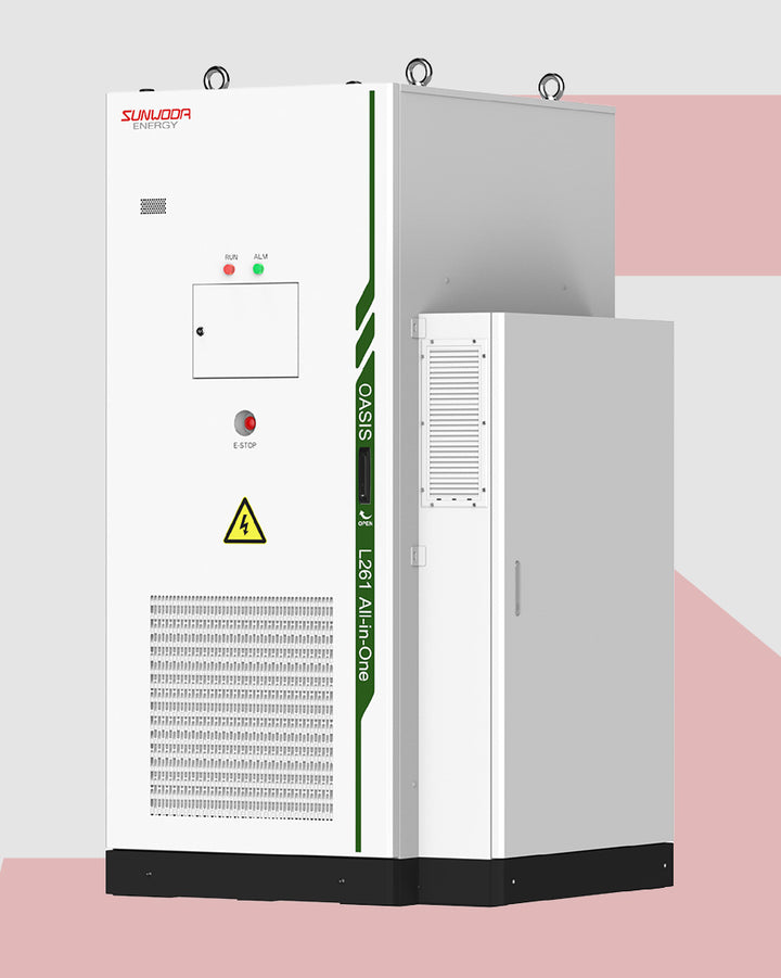 Sunwoda Oasis A261 All-in-One Gewerbe-Batteriespeicher (BESS), LiFePO4, flüssigkeitsgekühlt