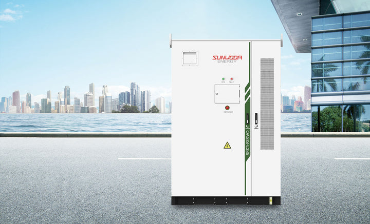 Sunwoda Oasis L385 Gewerbe-Batteriespeicher 385 kWh, flüssigkeitsgekühlt