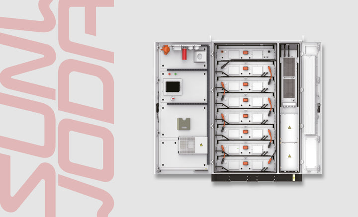 Sunwoda Oasis L385 Gewerbe-Batteriespeicher 385 kWh, flüssigkeitsgekühlt