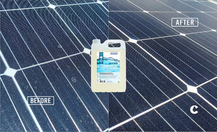 Chemitek Water Softening Agent (WSA) Wasserenthärter für die PV-Modulreinigung, 2 l