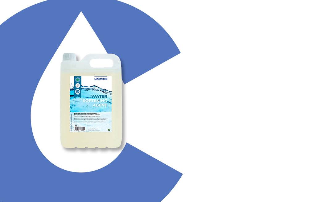Chemitek Water Softening Agent (WSA) Wasserenthärter für die PV-Modulreinigung, 2 l