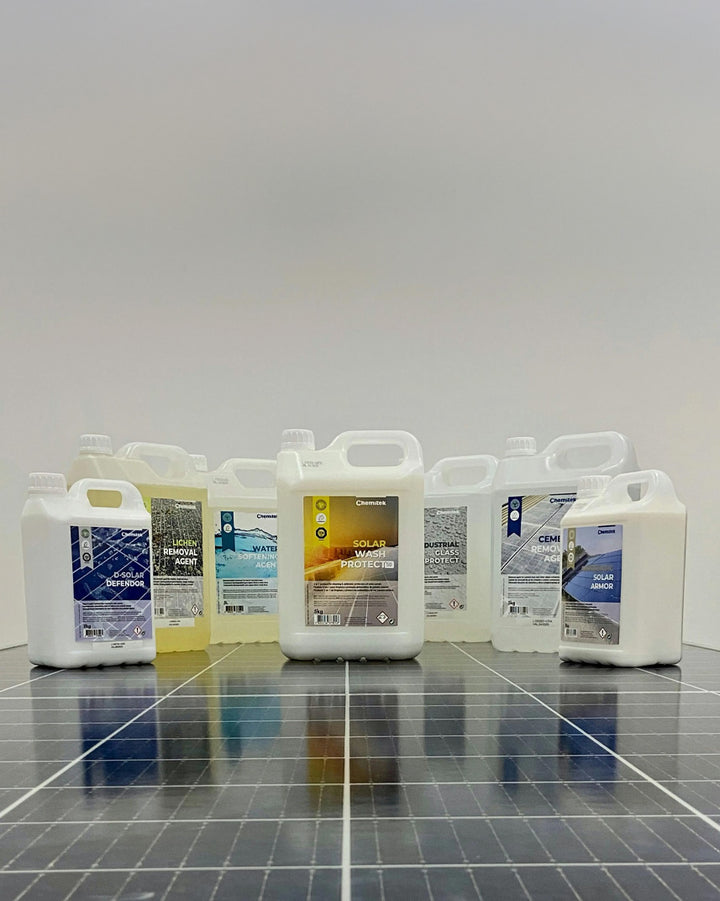Chemitek Water Softening Agent (WSA) Wasserenthärter für die PV-Modulreinigung, 2 l