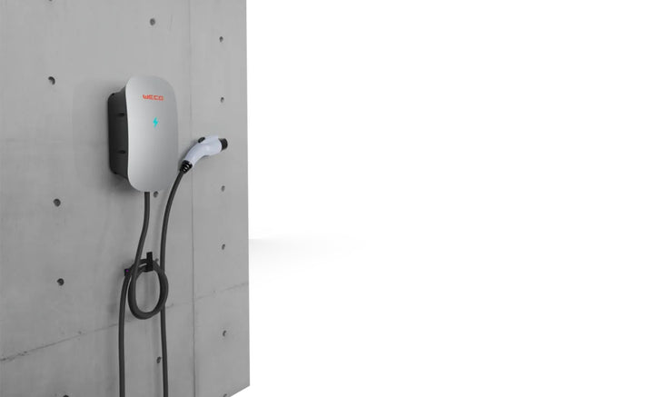 Weco ZEER Wallbox 7 kW einphasig mit Typ-2-Ladekabel 5 m