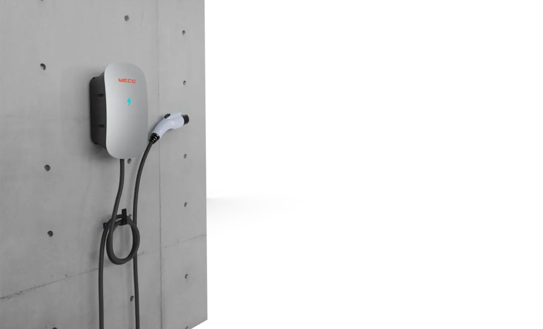 Weco ZEER Wallbox 22 kW dreiphasig mit Typ-2-Ladekabel 5 m