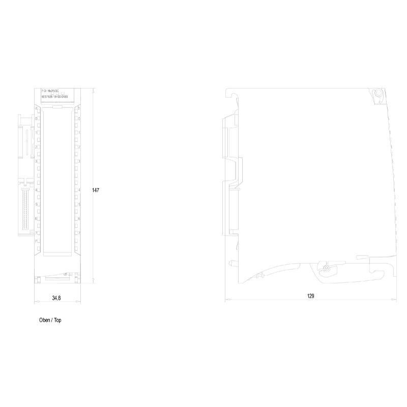 Siemens 6ES7526–1BH00–0AB0 Digitales Eingangsmodul 24 V