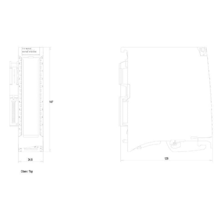 Siemens 6ES7526–1BH00–0AB0 Digitales Eingangsmodul 24 V