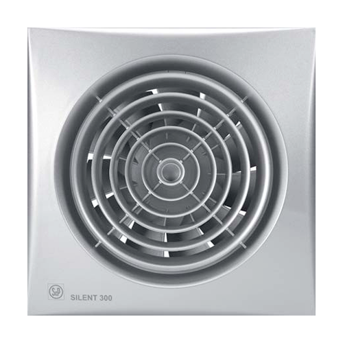 Soler & Palau SILENT 300 CZ Silver – Axialventilator, Rohr 150 mm, 280 m³/h, 29 W