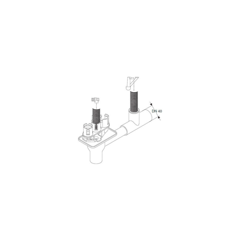 Solarics Vulcano Ref. 7719000763 – Siphon für die Sammlung von kondensierten Sicherheitsventilen