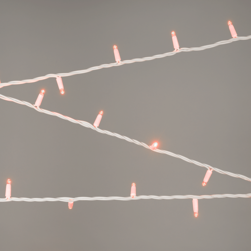 Erste LED-Lichterkette, 200 LEDs, 20 m, rot