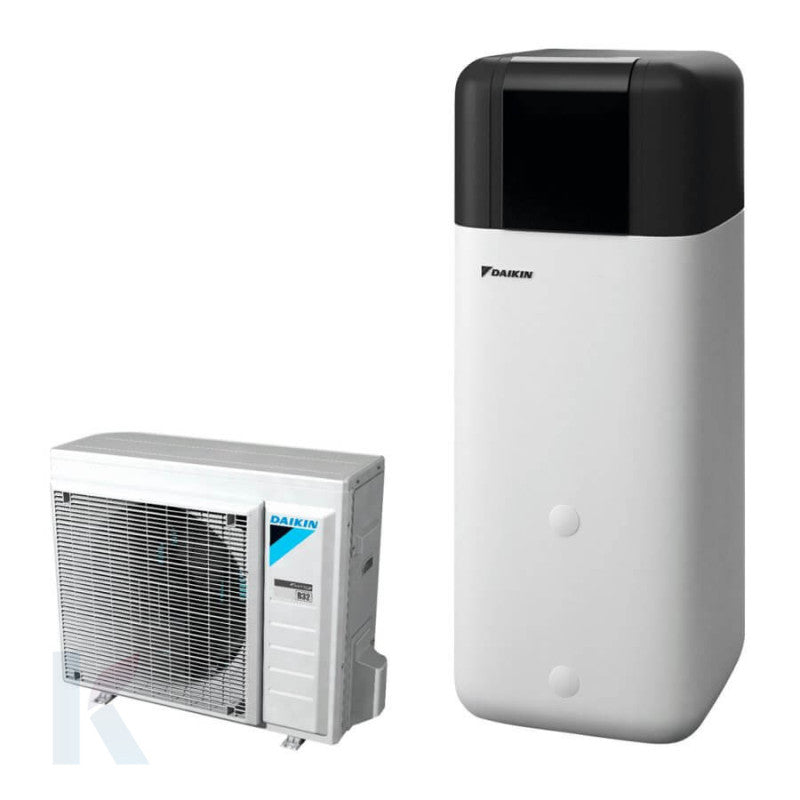Solarics Daikin Erga04ev + EHSXB04P30E – Bomba de Calor Split Daikin Altmoma 3 R ech2o Bivalento 300L