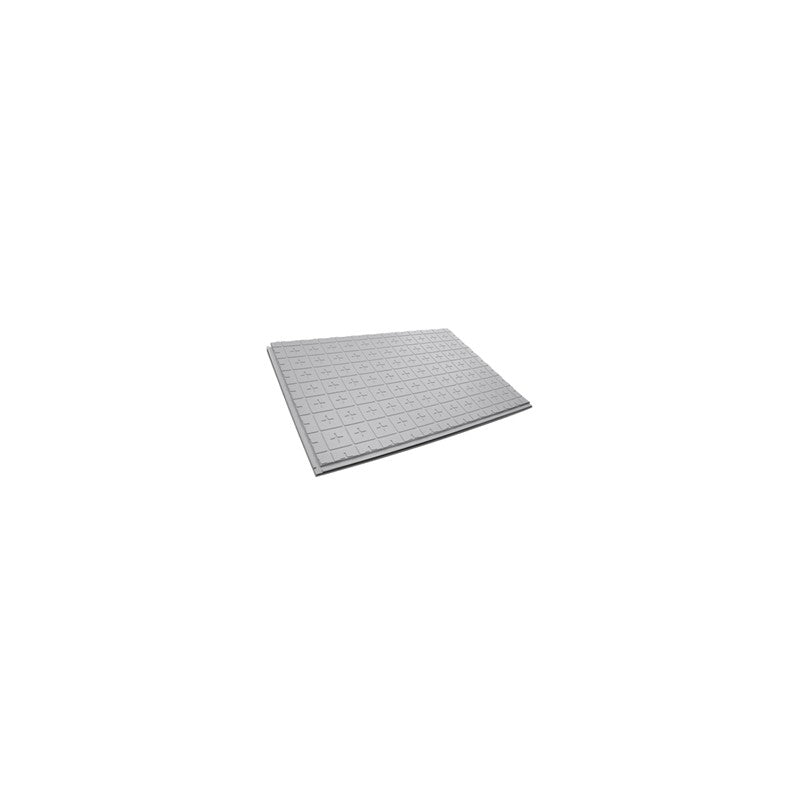 Solarics Giacomini R981BY005 – Glatte Isolierplatte für hydraulische Fußbodenheizung (5,76 m² Box) h50
