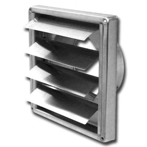 Paneir SMS 150 – Schwerkraftklappe, Edelstahl, Rohr 150 mm