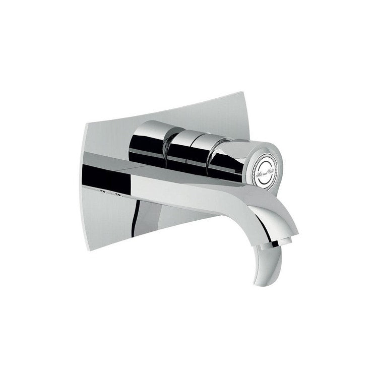 Nobili SOFÌ Wand-Einhebelmischer für Waschbecken, Tiefe 15 cm, ohne Ablauf, Chromoberfläche SI98198CR