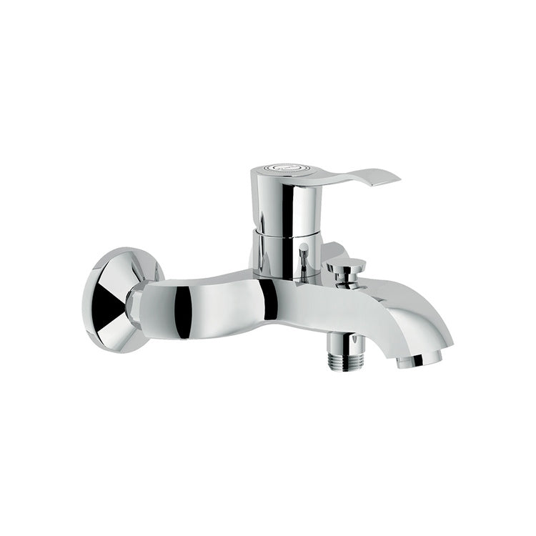 Nobili SOFÌ Einhand-Außenmischer für Badewanne, mit Umschalter, Chromoberfläche SI98110/1CR