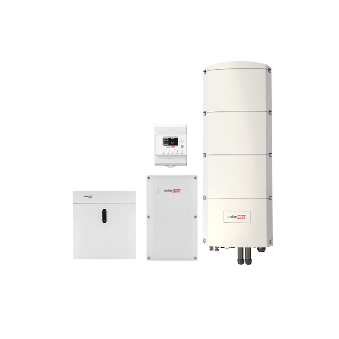 SolarEdge Home back-up stroompakket met SE8K-RWB48 en 4,6 kWh