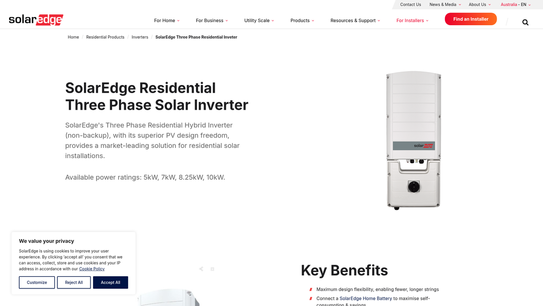 SolarEdge SolarEdge SE10K Wechselrichter