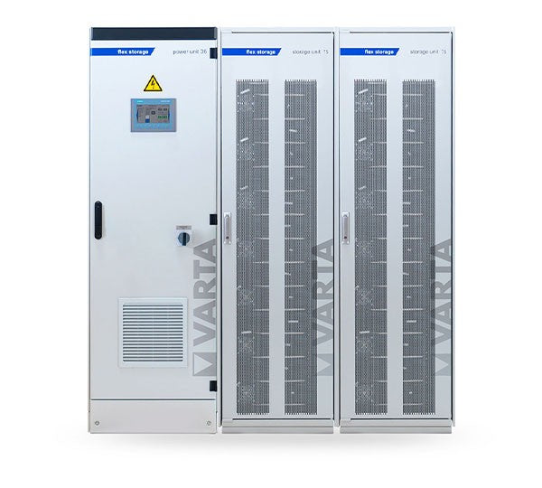 Solarics_VARTA  Solarspeicher VARTA FLEX STORAGE E 36/150, GEWERBESPEICHER 135 KWH NUTZBAR, 36KW WR, INKL. INBETRIEBNAHME