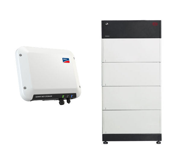 Solarics_BYD + SMA Solarspeicher B-BOX HVS 7.7 (7,68 KWH) + SB STORAGE 2.5 HIGH VOLTAGE LITHIUM-IONEN-BATTERIESPEICHERSYSTEM