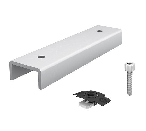 Solarics_K2 SYSTEMS GMBH Montagesysteme RC SR/P D/S- DOME /2.11 SET SCHIENENVERBINDER SET BASICRAIL UND FLATRAIL