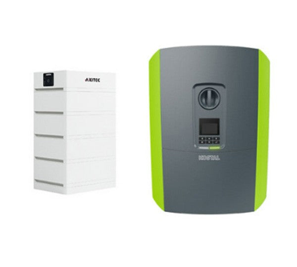 Solarics_AXITEC + KOSTAL Solarspeicher AXISTORAGE LI SV1 13.5 + PLENTICORE PLUS 10 G2 HV-SPEICHERSYSTEM, 13,5 KWH NUTZBAR, 3-PHASIG