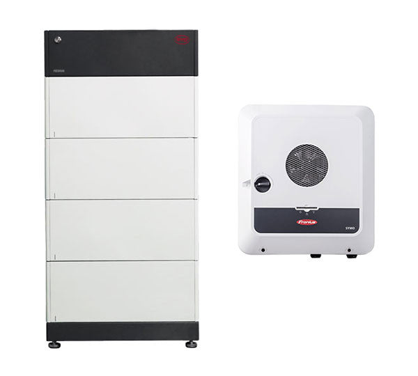 Solarics_BYD + FRONIUS Solarspeicher B-BOX HVS 5.1 (5,12 KWH)+ SYMO GEN24 5.0 PLUS HIGH VOLTAGE LITHIUM-IONEN-BATTERIESPEICHERSYSTEM