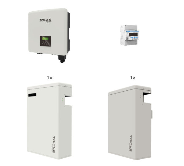 SOLAX POWER Solarspeicher T-BAT H 11.5 V2.1 + X3-HYBRID-8.0-D G4.2 HIGH VOLTAGE LITHIUM-IONEN-BATTERIESPEICHERSYSTEM